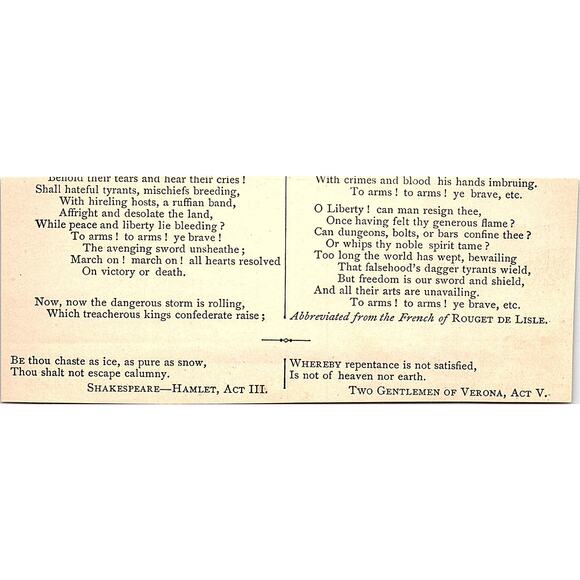 The Lore-Lei - Heinrich Heine 1884 Poem AG3-M4 - Picture 2 of 2